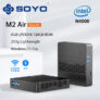 מחשב מיני כף יד עם מעבד Intel N4000